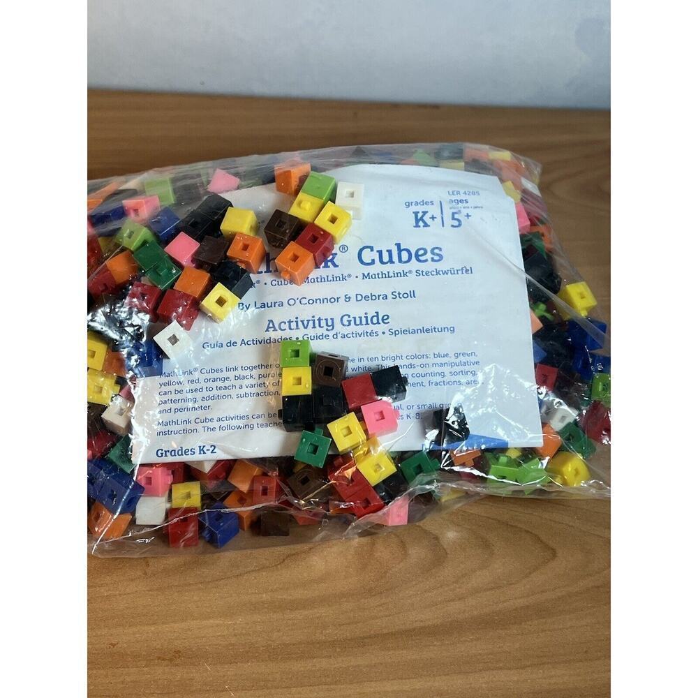 Learning Resources Mathlink Cubes  Kindergarten, STEM - Picture 3 of 5